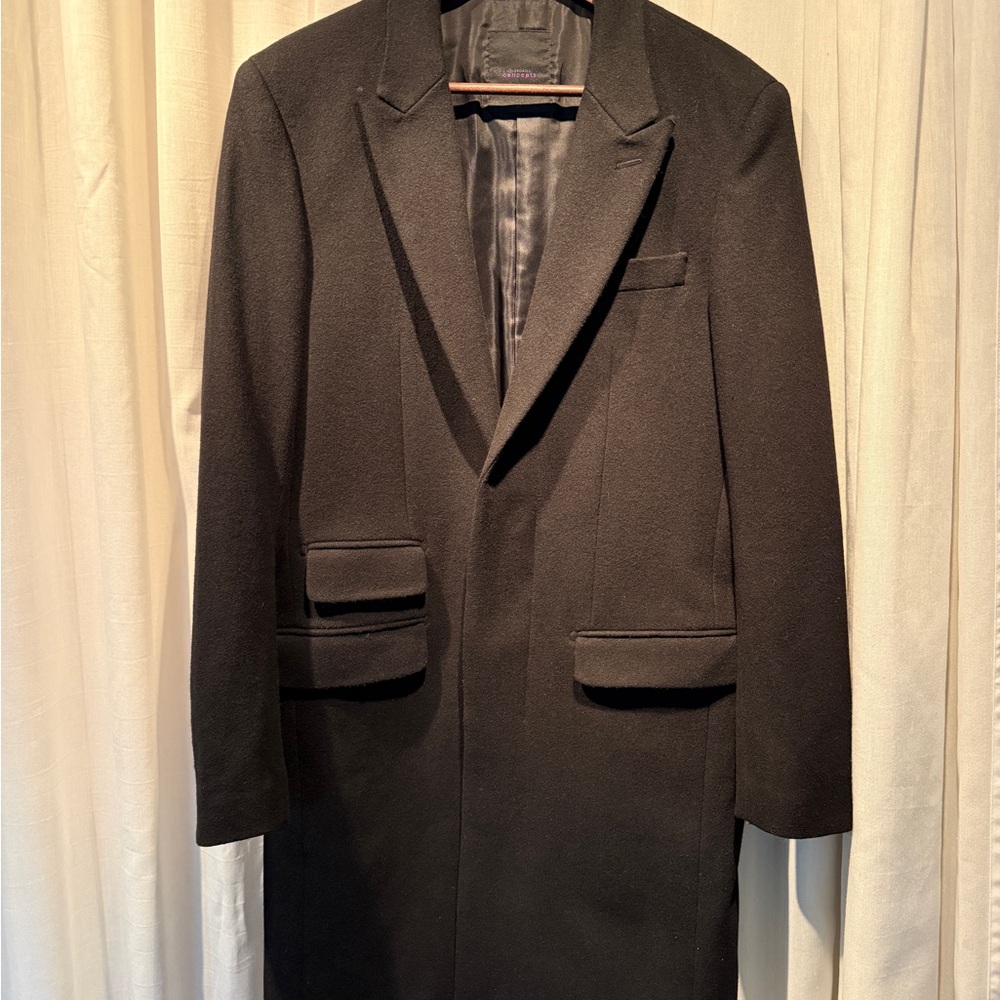 Elegant Black Long Coat